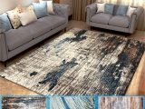 Neutral area Rugs for Living Room Nk Home Abstract area Rug Geometric Modern area Rug
