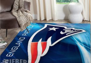 New England Patriots area Rug New England Patriots area Rug Nfl Football Team Logo Carpet Living Room Rugs Floor Decor 19122116