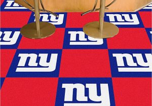 New York Giants area Rug Fanmats New York Giants Team Carpet Tiles