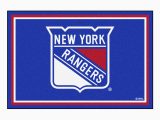 New York Rangers area Rug Nhl – New York Rangers 5’x8′ Rug