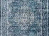 Nicole Miller area Rugs Home Goods Details About Nicole Miller Designer area Rug Blue Traditional Medallion Cotton Blend Carpet