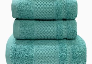 Noble Excellence Bath Rugs Fitchett 6 Piece Cotton Bath towel Set