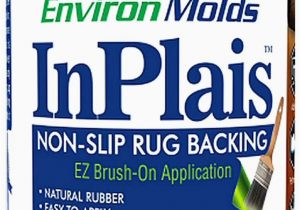 Non Latex Backed area Rugs Inplais Non Slip area Rug Backing 16 Oz Fabric & Floor Safe Latex Layer Easy Paint Application Liquid