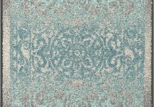 Non Skid Kitchen area Rugs Kitchen Rugs Maples Rugs [made In Usa][pelham] 2 6 X 3 10 Non Slip Padded Small area Rugs for Living Room Bedroom and Entryway Grey Blue
