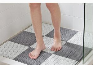 Non Slip Bathroom Rugs for Elderly Removable Diy Bath Mat Anti Slip Absorbent Bath Rugs Shower Room Mat toilet Cushion Non Kitchen Slip Pool Water Pvc Granule Splicing
