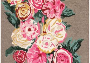 Nuloom Handmade Bold Abstract Floral Wool area Rug Nuloom Garden Rose Bouquet Hand Hooked Wool Rug with Images