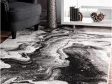 Nuloom Remona Abstract area Rug Nuloom Remona Abstract Black & White 9 Ft. X 12 Ft. area Rug …