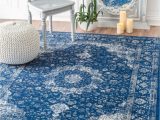 Nuloom Verona Blue area Rug Nuloom Verona Rug In Dark Blue