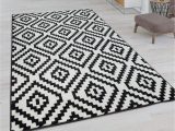 Obadiah Hand Tufted Wool Black area Rug Amazon.de: Paco Home Wohnzimmer Teppich, Rauten Muster In Pastell …