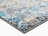 Omie Abstract Modern Turquoise area Rug Omie Abstract Turquoise area Rug-7’6″x10’5″