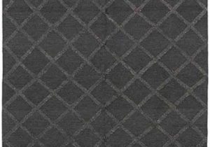 One Of A Kind area Rugs solo Rugs Flatweave Nadia One Of A Kind Hand Knotted area Rug, Dark Grey 1, 6′ 1″ X 9′ 1″