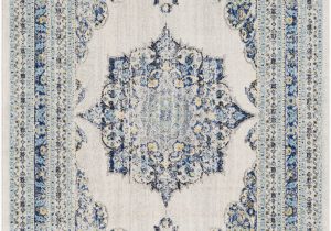 Oppelo Beige Gray area Rug Hillsby Persian Inspired Geometric Blue Beige area Rug