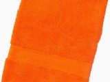Orange Bathroom Rugs and towels Aztex Egyptian Range Cotton towels Hand towel orange