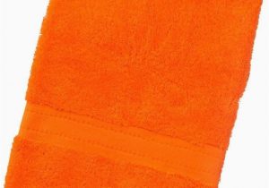 Orange Bathroom Rugs and towels Aztex Egyptian Range Cotton towels Hand towel orange