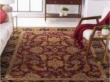 Oriental area Rugs Near Me Safavieh Heritage Kashan 12 X 15 Wool Red/black Indoor Floral …