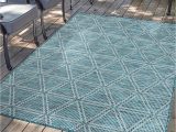 Outdoor area Rugs Near Me Carpet City Outdoor Rug Patio Weatherproof 100 X 200 Cm Balcony Rug Blue Petrol Geometric Pattern Indoor and Outdoor Rugs for Porch, Garden, Kitchen, …
