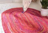 Oval area Rugs 6 X 8 soft Reversible 6 X 8 Oval area Rugs for Living Room Braided – Etsy