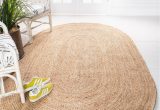 Oval area Rugs Near Me Natural 5 X 8 Braided Jute Oval Rug