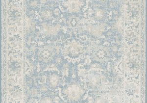 Pale Blue oriental Rug Features Color Light Blue Traditional Style oriental