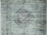 Pale Blue oriental Rug Light Blue Faded Aged Overdyed Style Rug