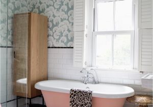 Pale Pink Bathroom Rugs Pink Bath — Interiors — House Lust