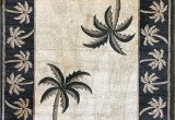 Palm Tree Design area Rugs Palm Tree Tropical 500 000 Point area Rug Black &green