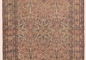 Peach and Blue Persian Style Chenille Oasis area Rug Exquisite 19th & Early 20th Century Rugs From Tribal Rugs