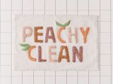 Peachy Clean Bath Rug Peachy Clean Leaves Bath Mat