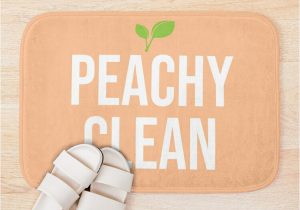 Peachy Clean Bath Rug Peachy Clean