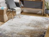 Pier One area Rugs 5×7 Surya Jefferson 5 X 7 Brown Indoor Distressed/overdyed Mid-century Modern area Rug