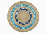 Pier One Round area Rugs Contemporary Cod Natural Jute Hand Woven Round area Rug