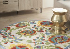 Pier One Round area Rugs Floral area Rug â Pier 1