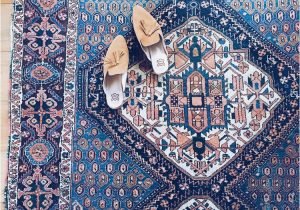 Pink and Blue Persian Rug Antique Persian Rug Pink & Blue — We are Here now