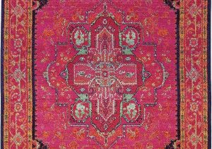 Pink and Navy area Rug oriental Weavers Kaleidoscope 1332 area Rugs