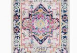 Pink and Yellow area Rugs Perchoir oriental Pink orange Yellow area Rug