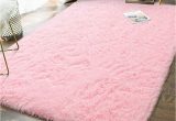 Pink area Rug 5 X 8 andecor soft Fluffy Bedroom Rugs – 5 X 8 Feet Indoor Shaggy Plush area Rug for Boys Girls Kids Baby College Dorm Living Room Home Decor Floor Carpet, …