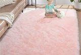 Pink area Rug 5 X 8 Rugtuder Pink Rug for Bedroom, 5×8, Plush Fluffy Rugs for Living Room, soft Shag area Rug for Girls Room Decor, Large Fuzzy Carpets for Kids Baby …