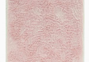 Pink Faux Fur area Rug Dondi Faux Fur Pink area Rug