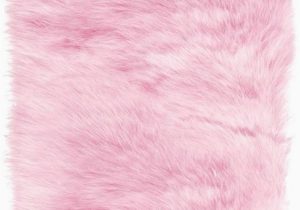 Pink Faux Fur area Rug Faux Fur Light Pink 4 X5 area Rug