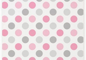 Pink Polka Dot area Rug Cafepress Pink Gray Polka Dots Decorative area Rug Fabric Throw Rug