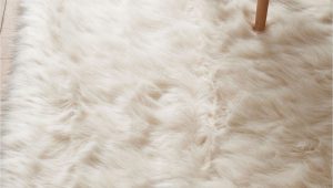 Piper Faux Fur area Rug Next Faux Sheepskin Rug Cream Luxurybedroomrugs