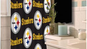 Pittsburgh Steelers Bathroom Rugs Nfl Pittsburgh Steelers Decorative Bath Collection Shower Curtain