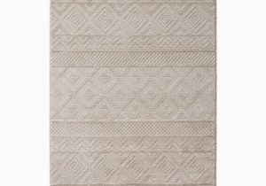 Pittsfield Hand Tufted Wool Cream area Rug Designer Wohnzimmerteppich 3d Skandi Illusion Beige My6200j