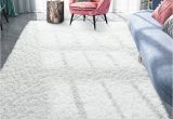 Plush area Rugs for Sale Pacapet Fluffy area Rugs, Cream Shag Rug for Bedroom, Plush Furry Rugs for Living Room, Fuzzy Carpet for Kid’s Room, Nursery, Home Decor, 4 X 6 Feet