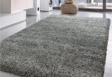 Plush area Rugs for Sale Tt Home High Pile Rug Beige Grey Pink Living Room Shaggy Robust soft Cuddly Colour: Grey Size: 80 X 150 Cm