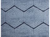 Plush Blue area Rug Garvyn Plush Carved Blue area Rug