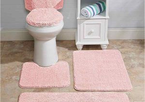 Plush Pink Bathroom Rugs Bathroom Rugs