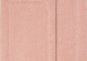 Plush Pink Bathroom Rugs Guernsey Spa Rectangle Non Slip Piece Bath Rug Set