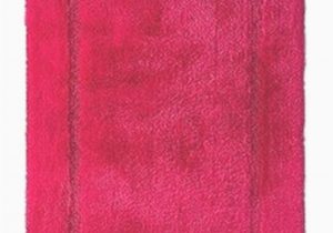 Plush Pink Bathroom Rugs Plush Honeysuckle Pink Botanic Bath Rug Skid Resist Throw Mat 23×37