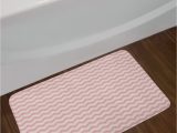 Plush Pink Bathroom Rugs Vertical Lines From Halftone Spots Bath Rug